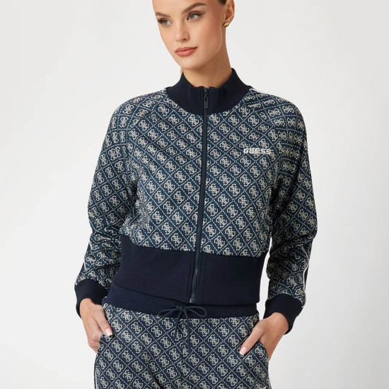 Guess Γυναικεία ζακέτα 4G Logo Sweatshirt